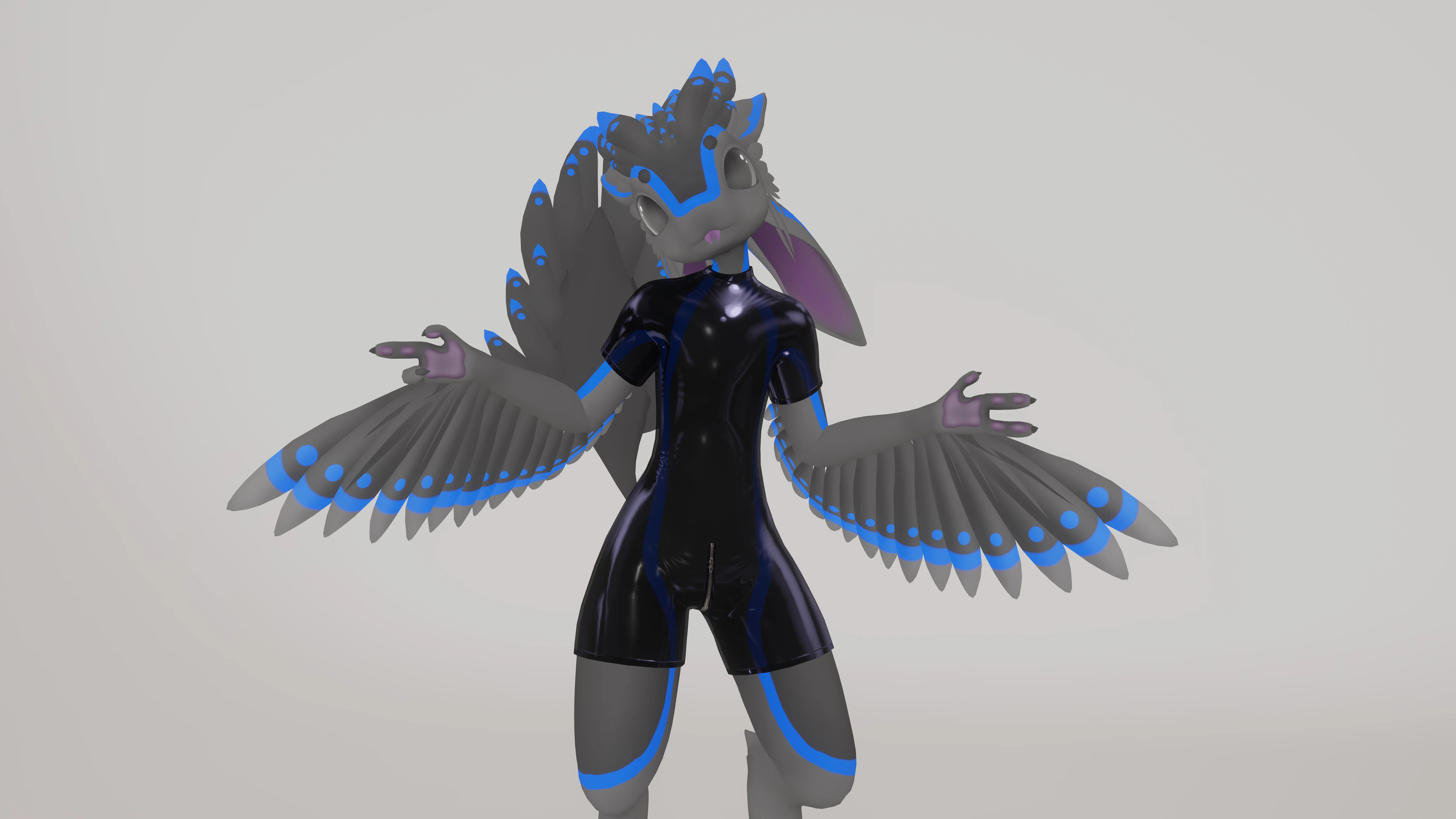 Latex Bodysuit for Da'vali