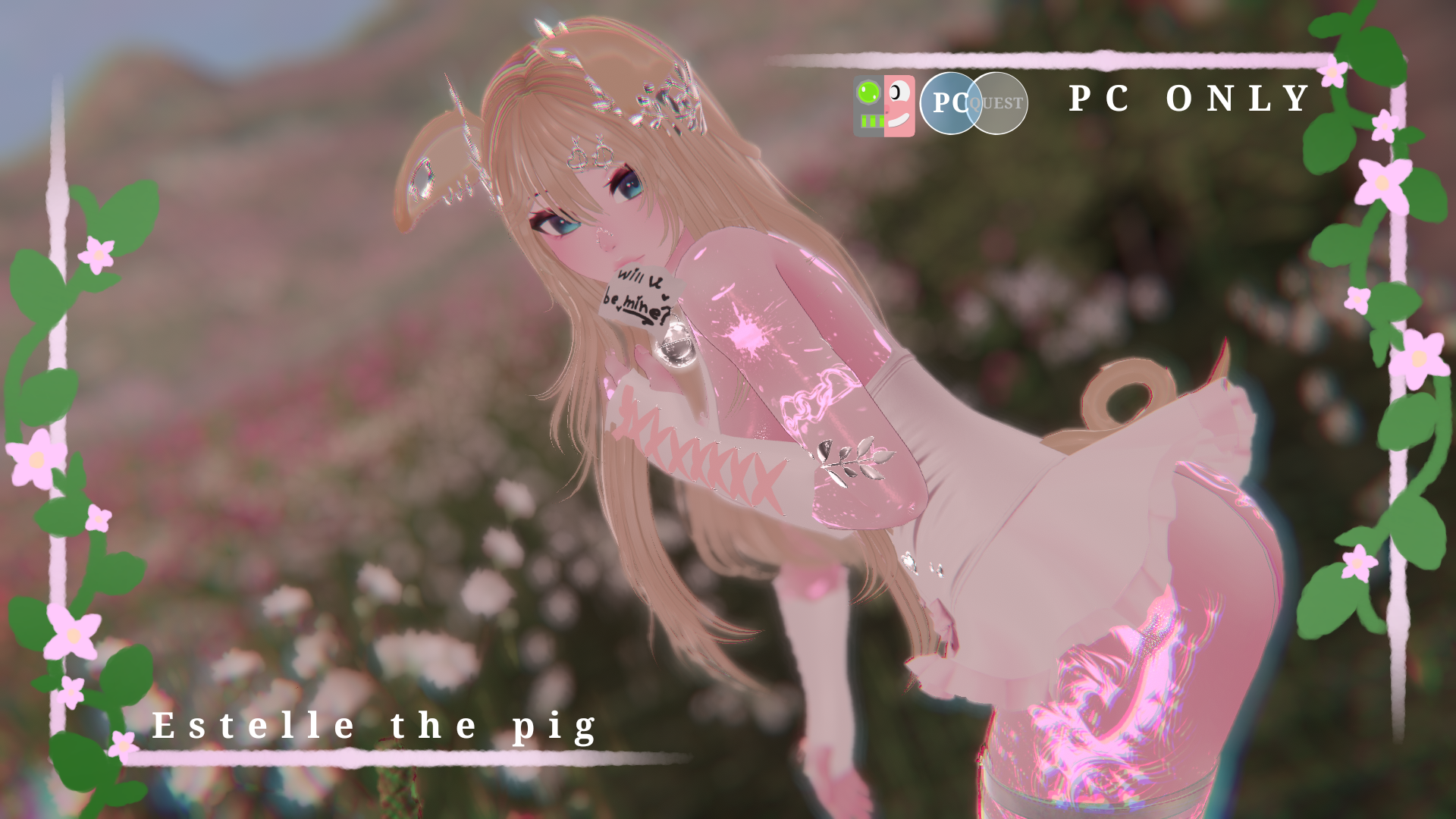 Estelle | VALENTINES MODEL | PC ONLY | FACE-TRACKING |