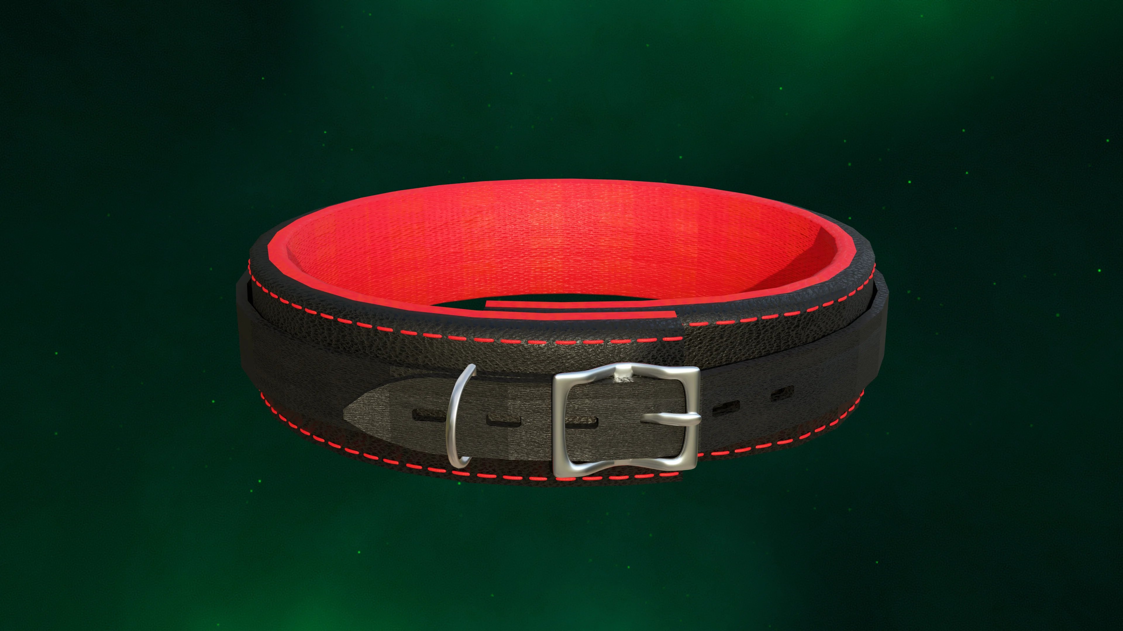 Leather collar