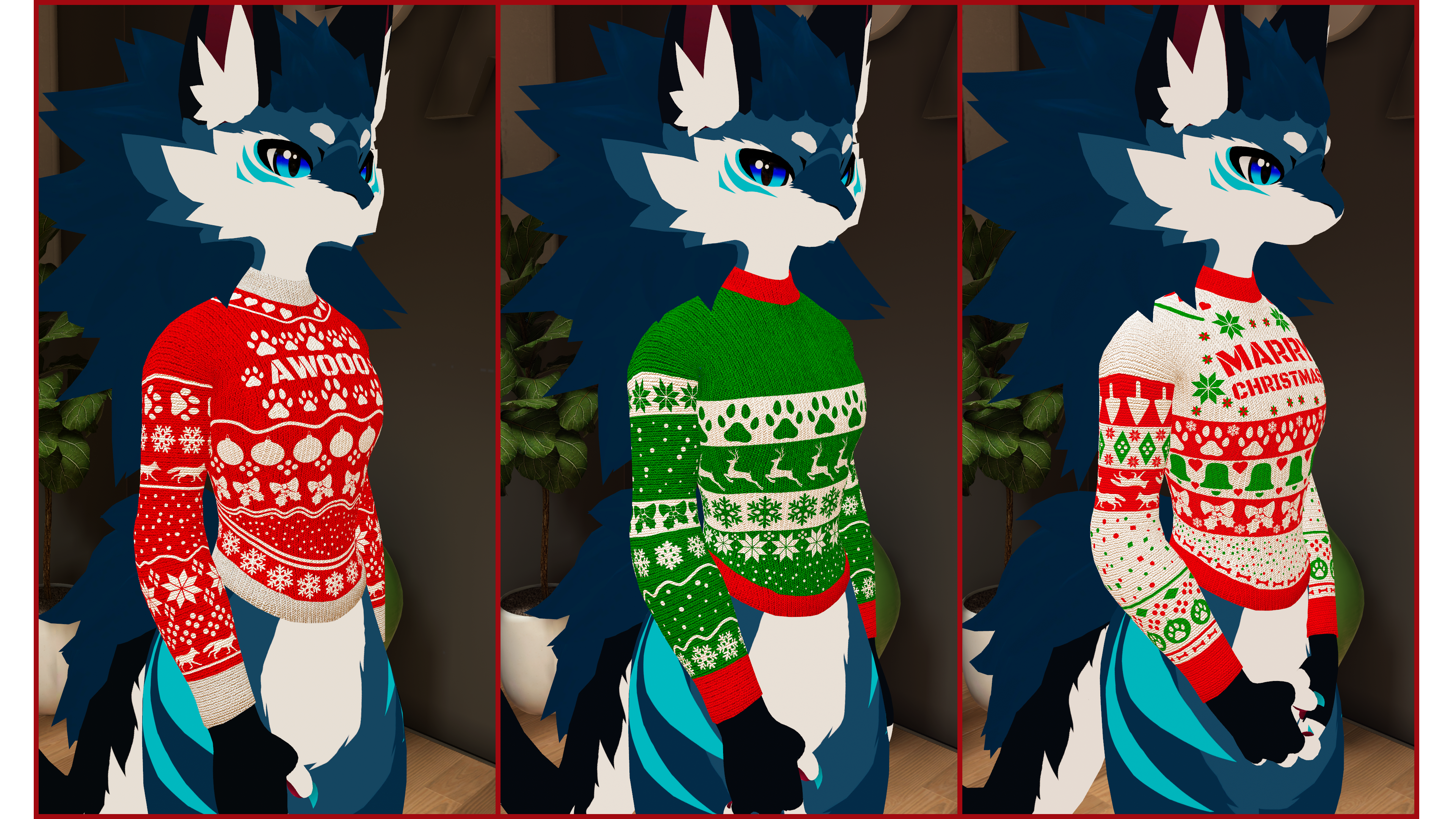 Christmas sweater for Novabeast