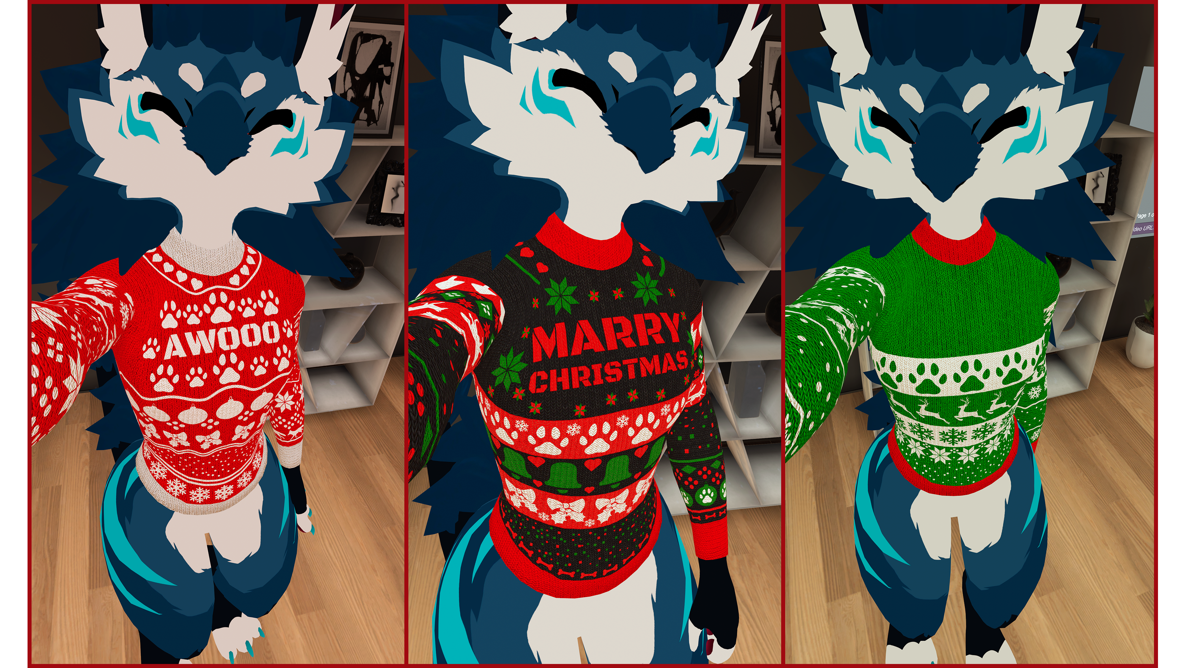 Christmas sweater for Novabeast