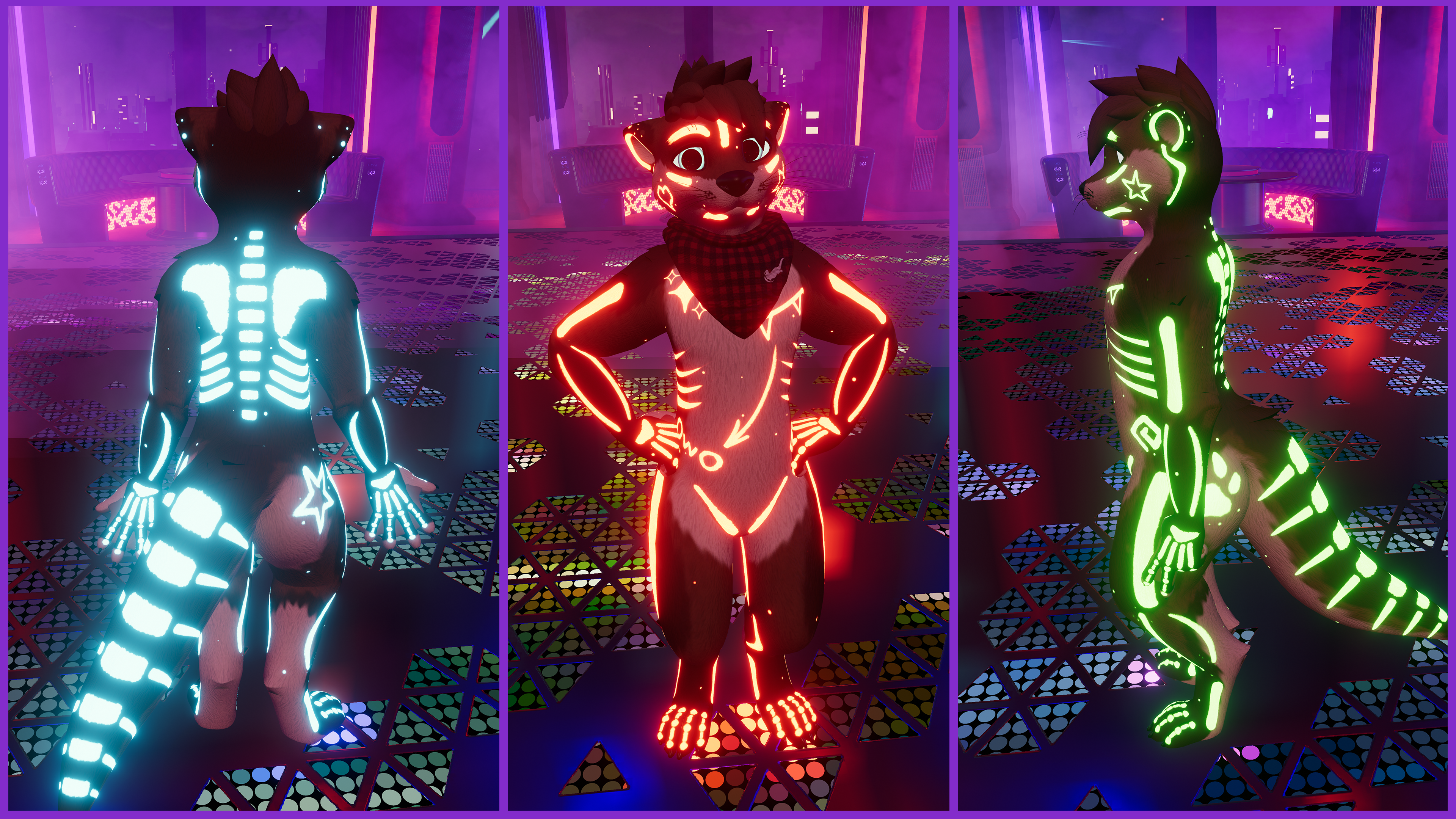 Vrchat Body paint texture pack