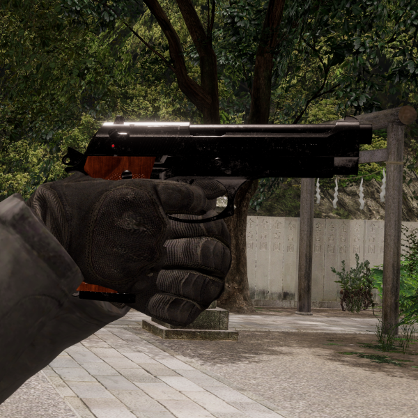 BERETTA 92| PhysBones / Gesture Controlled / Jaming system