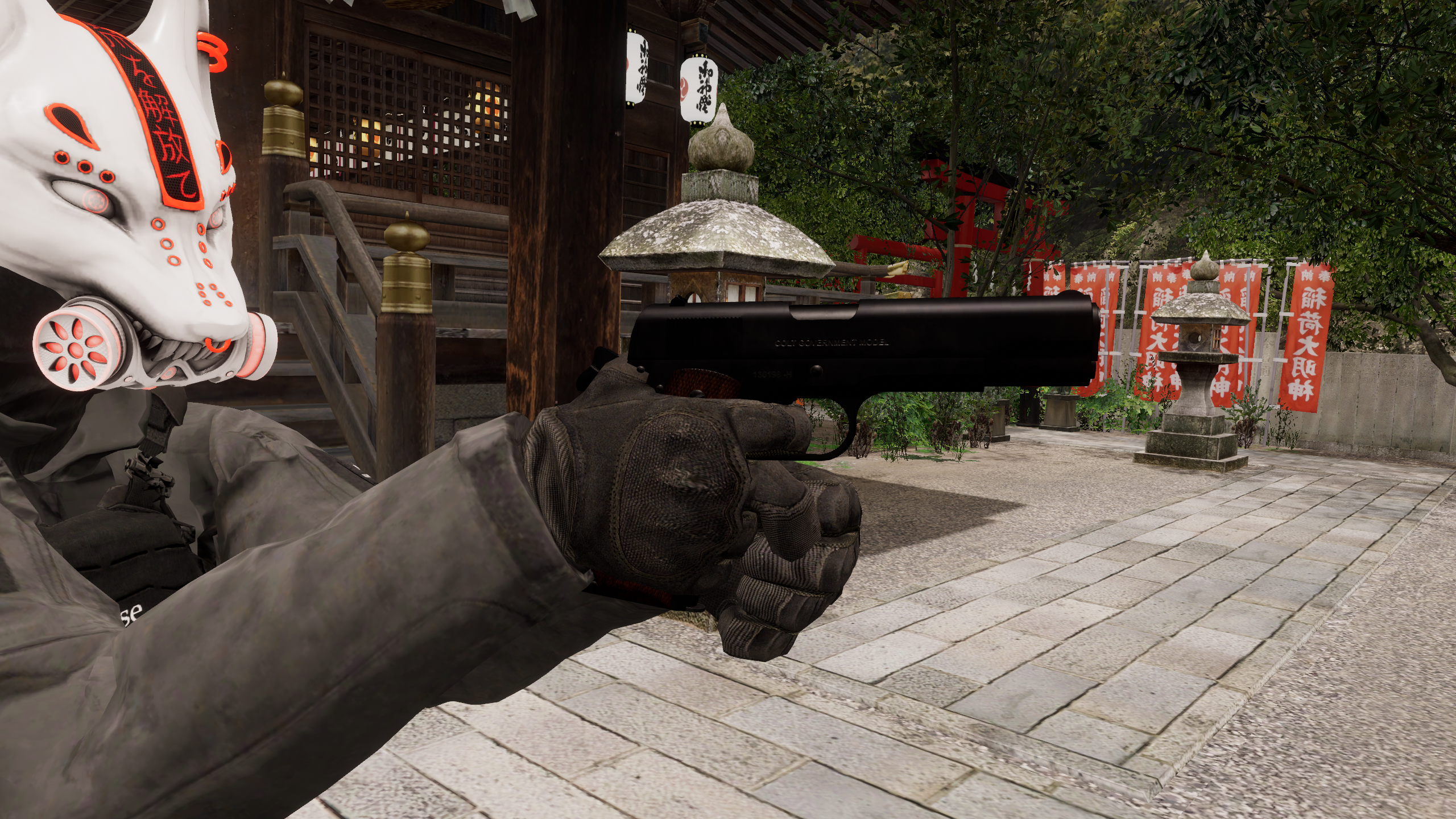 Colt Goverment Model| PhysBones / Gesture Controlled / Jaming system