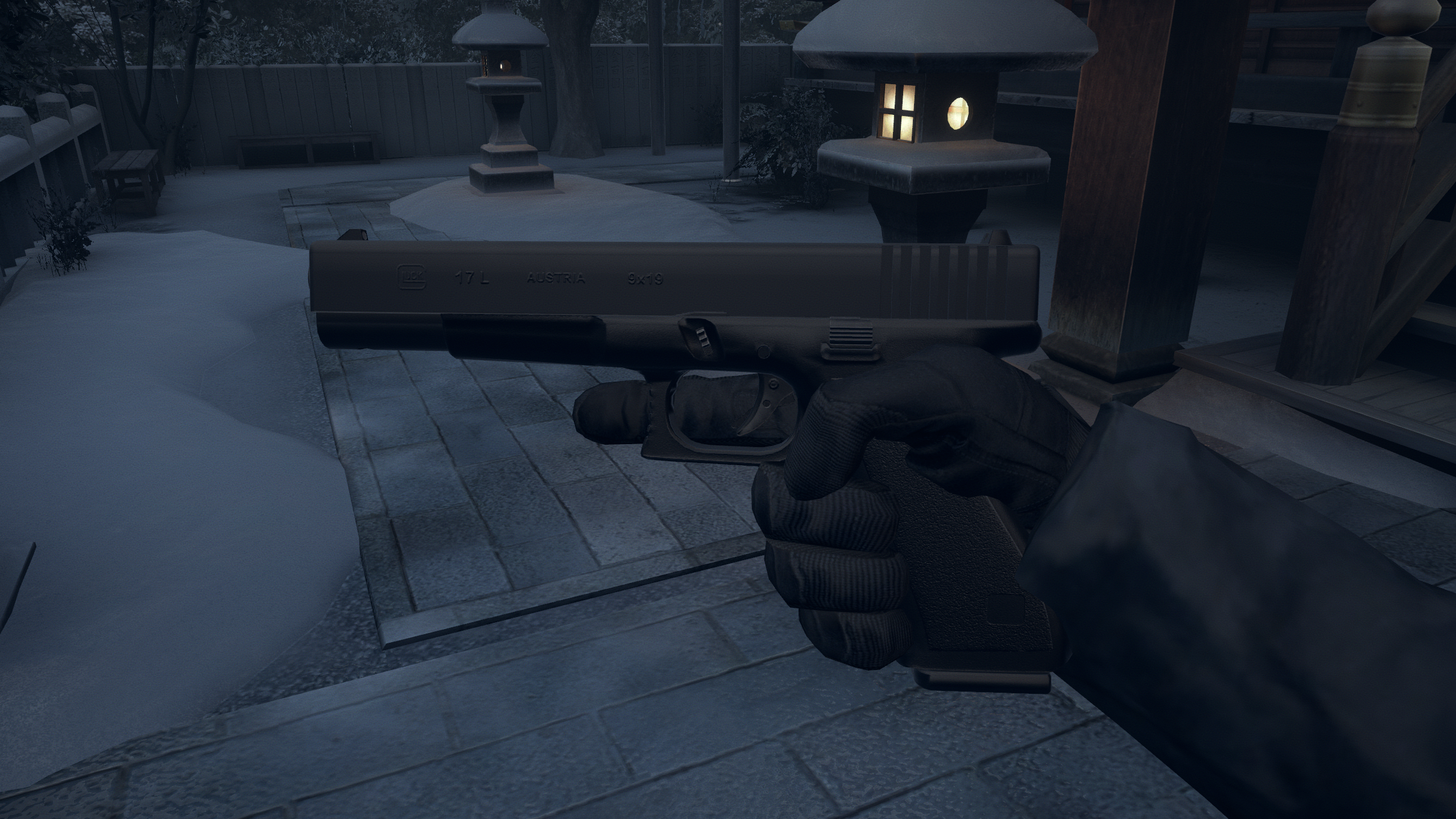 Glock 17 L| PhysBones / Gesture Controlled / Jaming system