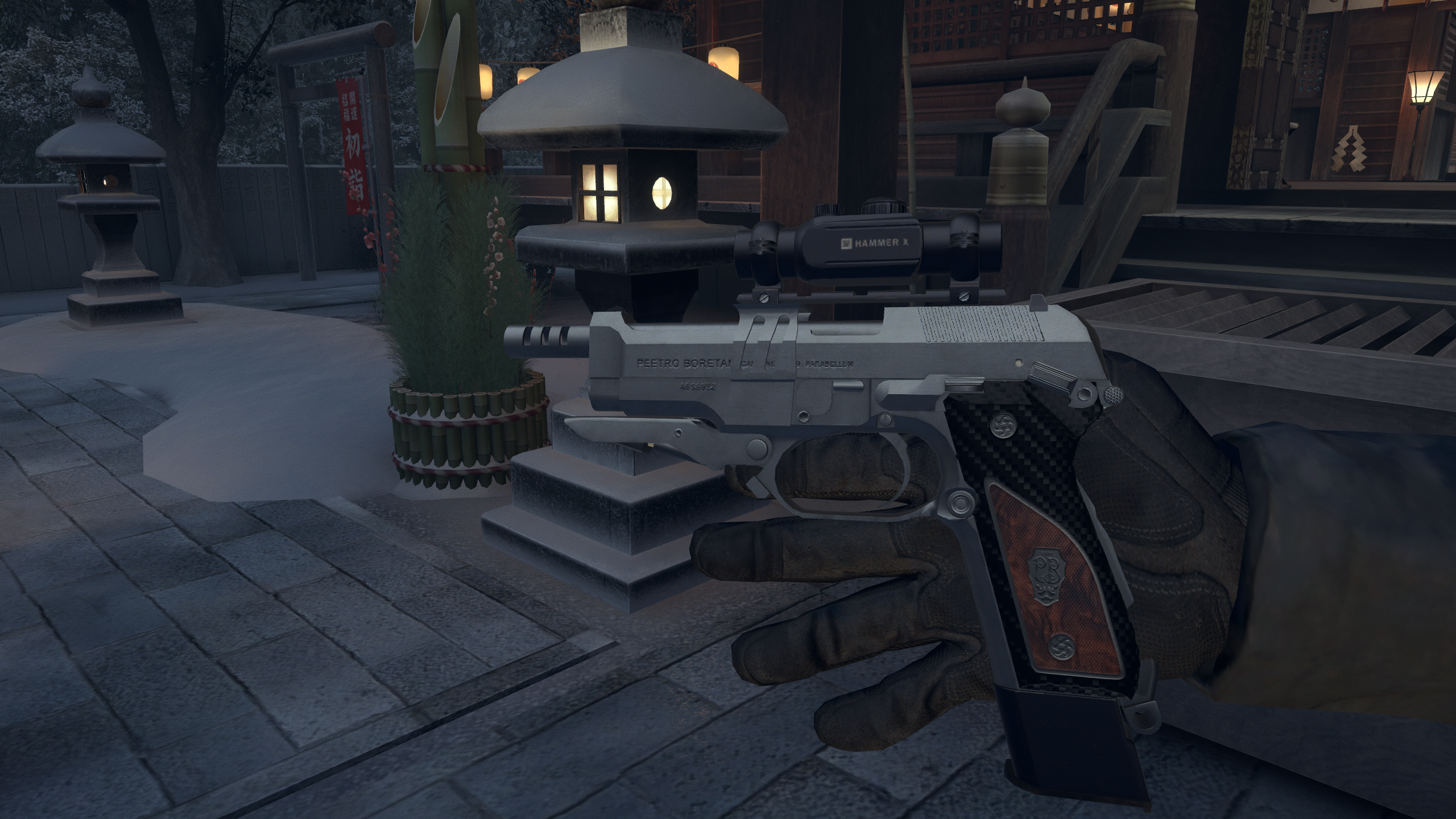 Beretta M93R | PhysBones / Gesture Controlled / Jaming system