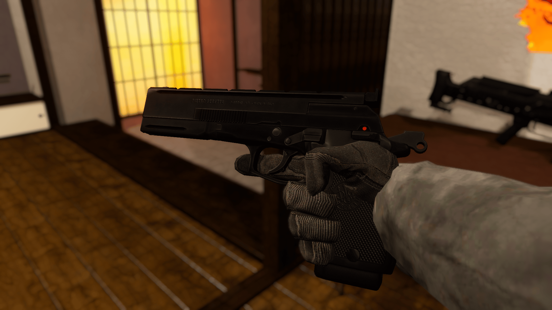 beretta 87 target| PhysBones / Gesture Controlled / Jaming system