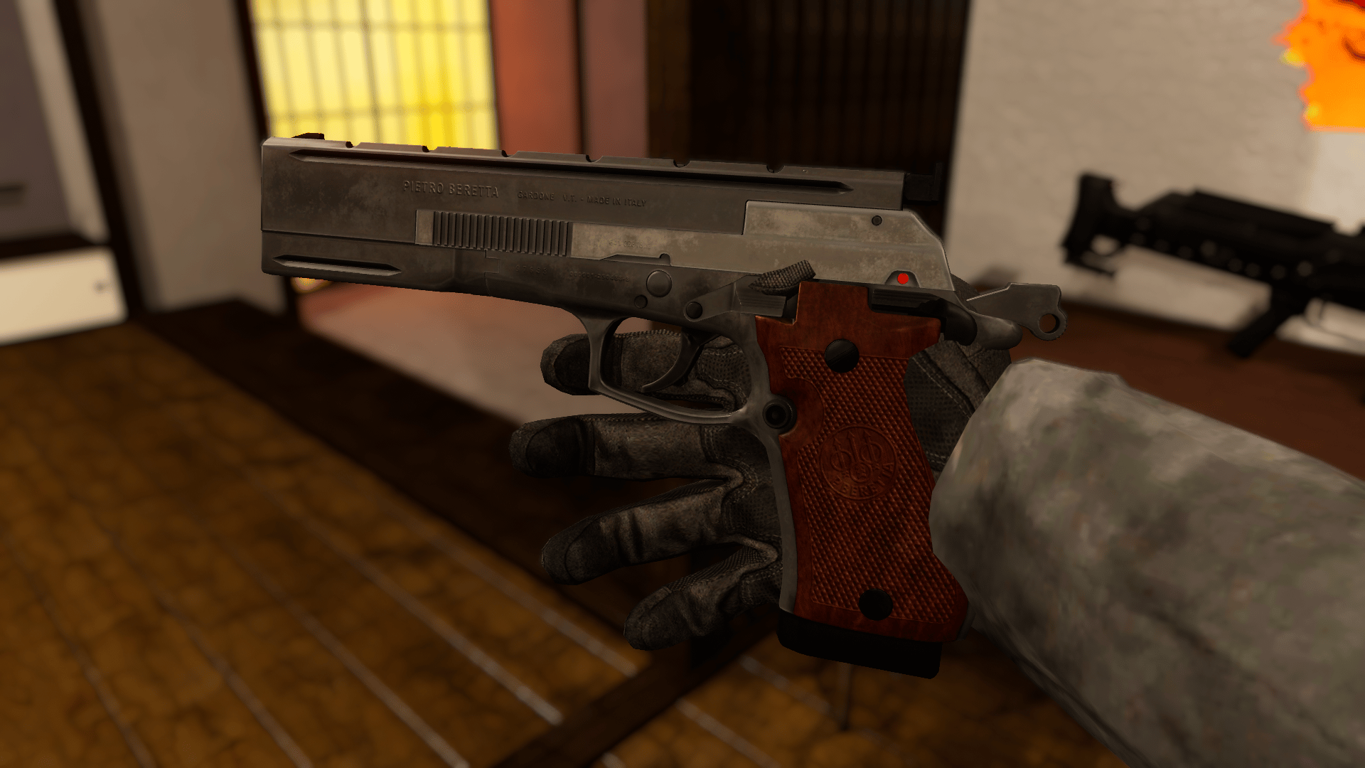 beretta 87 target| PhysBones / Gesture Controlled / Jaming system