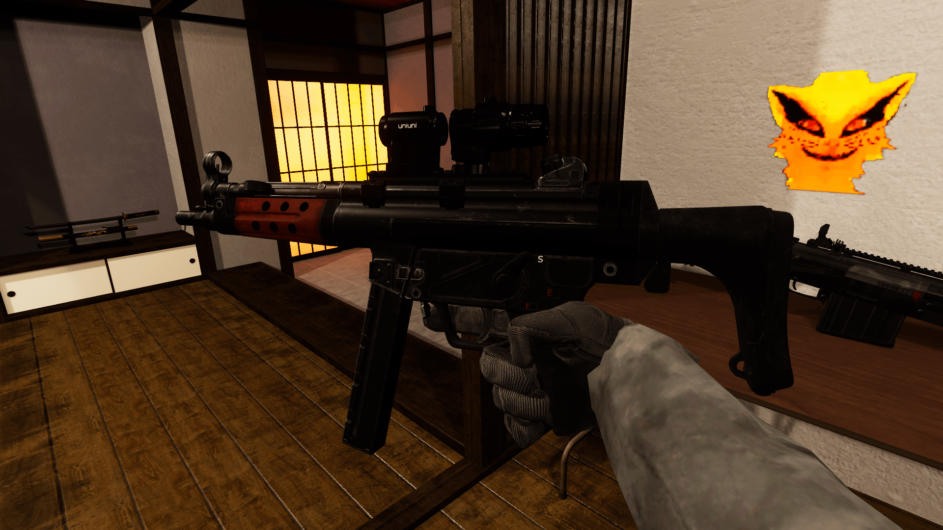 MP5 | PhysBones / Gesture Controlled / Jaming system
