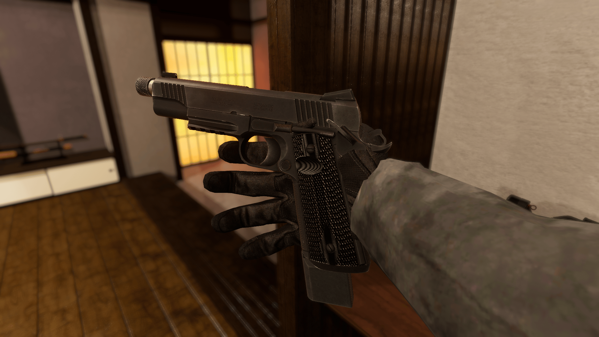 Colt 1911 CCU Tactical| PhysBones / Gesture Controlled / Jaming system