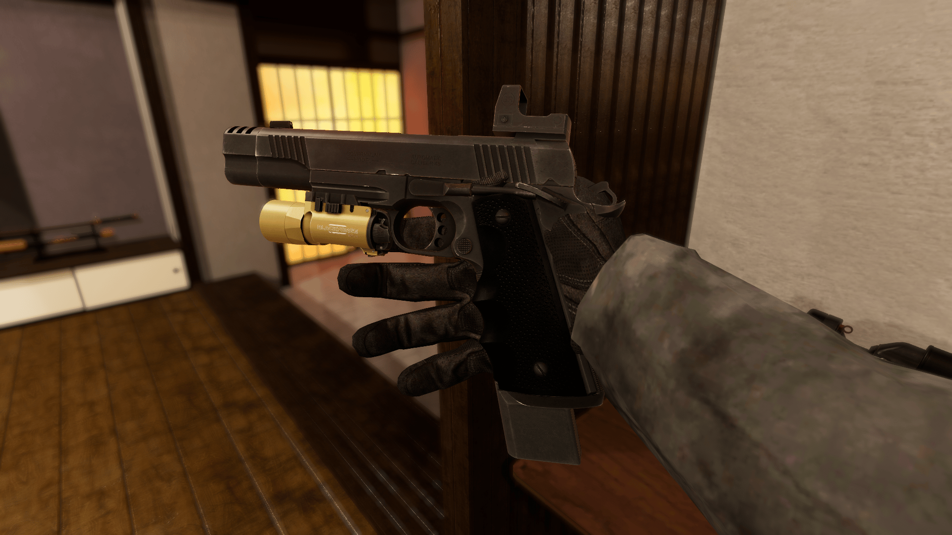 Colt 1911 CCU Tactical| PhysBones / Gesture Controlled / Jaming system