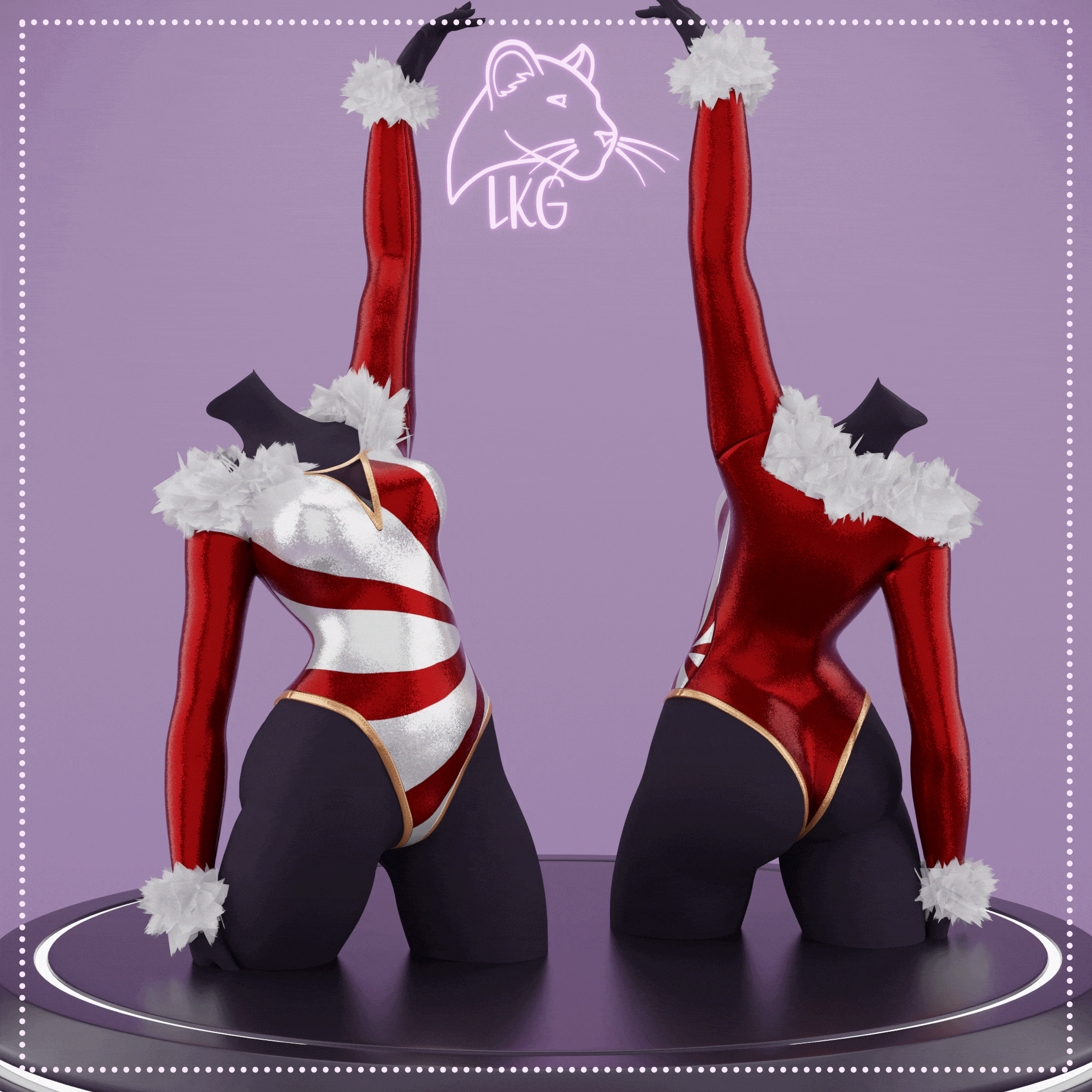 Festive Fluffy bodysuit ❆