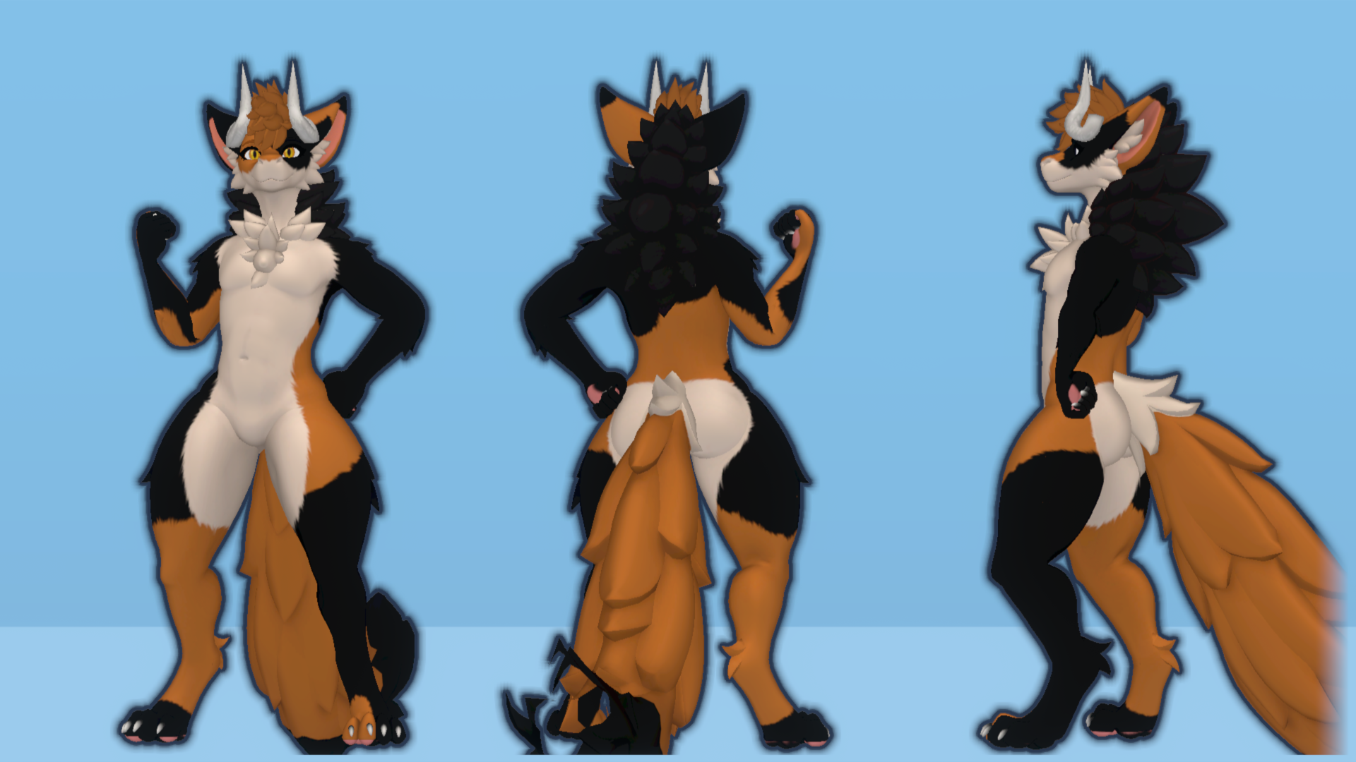 Calico Fluffgan Texture