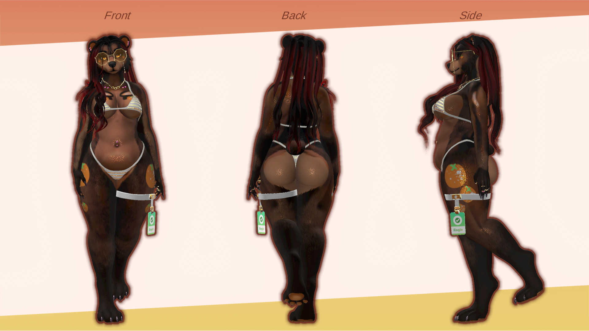 Sunny Orange Honey Retexture