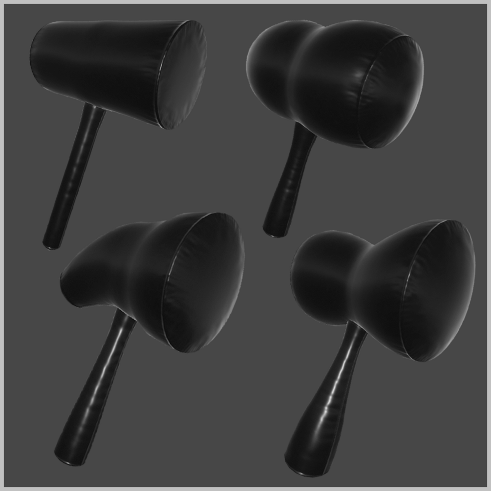 Inflatable Mallet - 3D Model - VRChat Ready