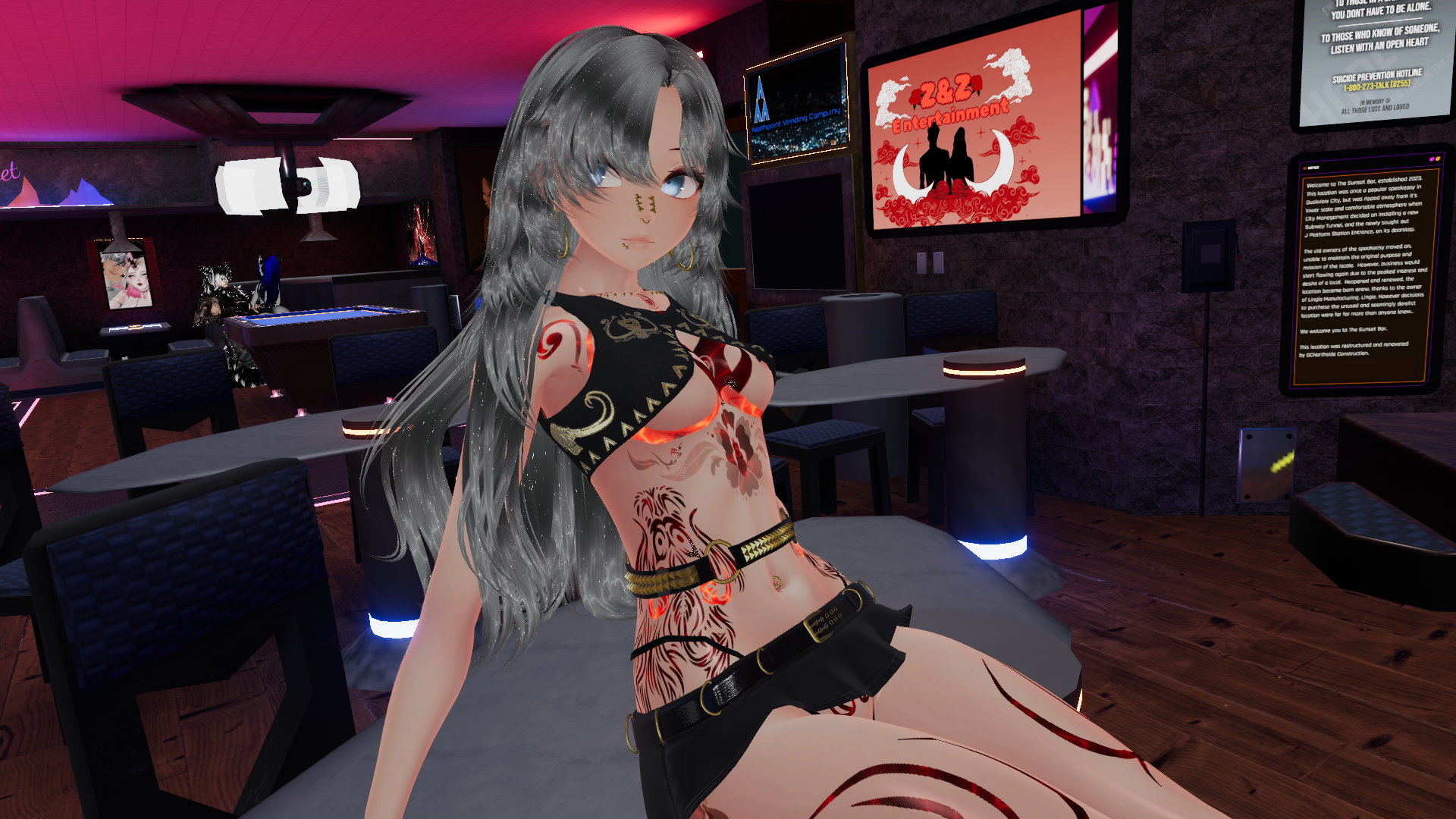 Luna - PC/Quest | Goloco | VRChat | Arkit Face Tracking | Green | Clothes are available