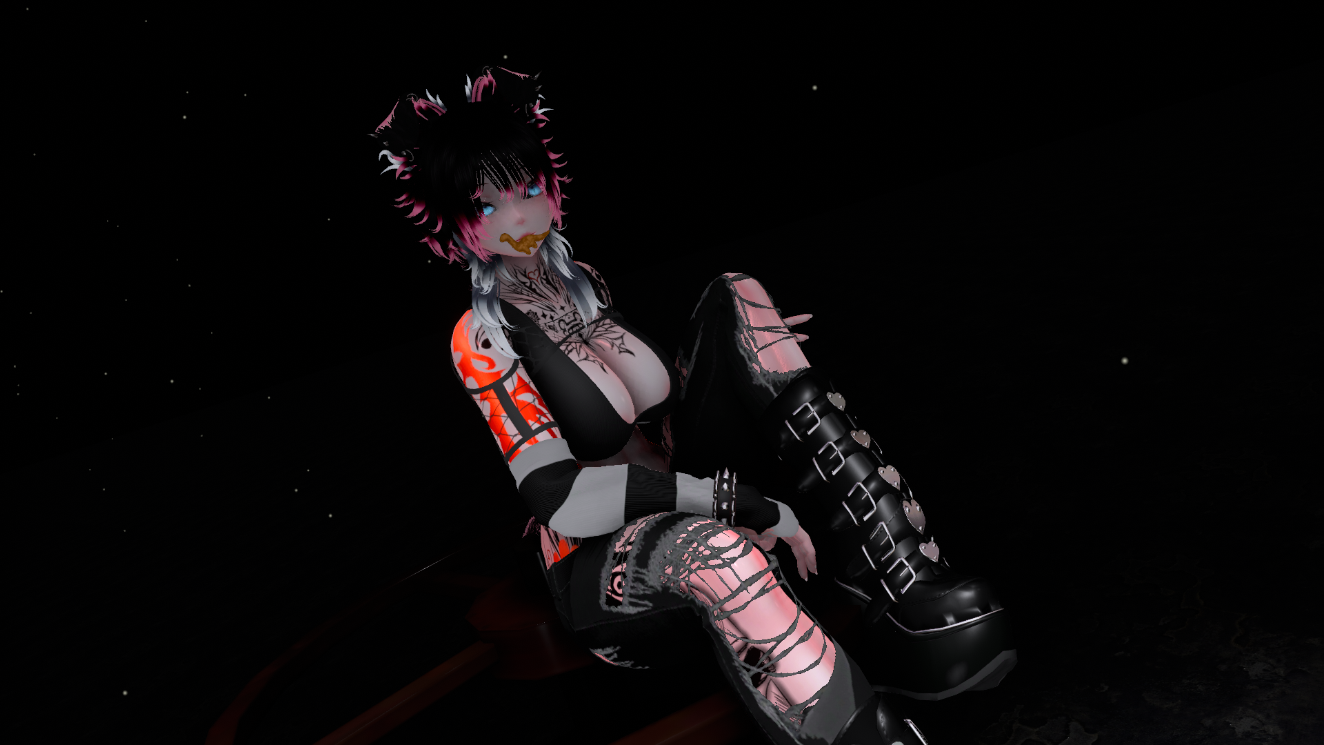 Elvira - PC/Quest | Goloco | VRChat | Custom Clothes are available