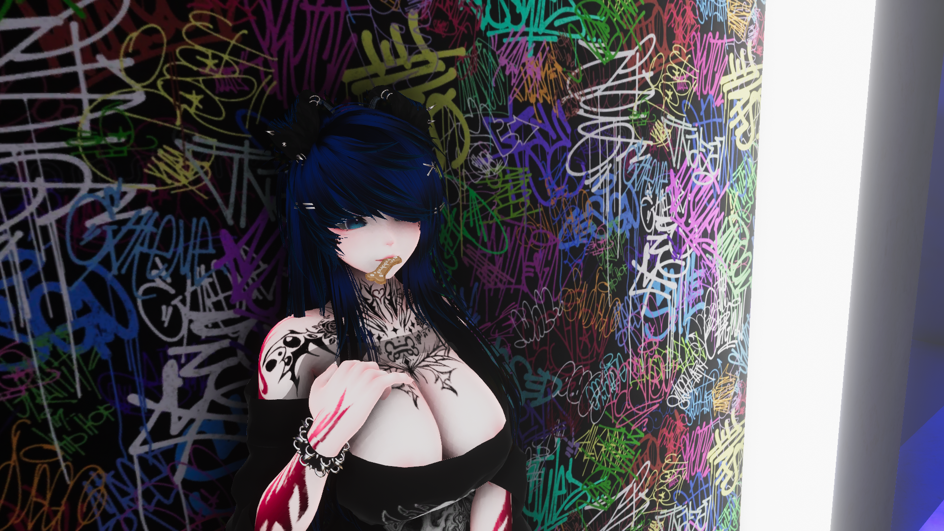 Elvira - PC/Quest | Goloco | VRChat | Custom Clothes are available