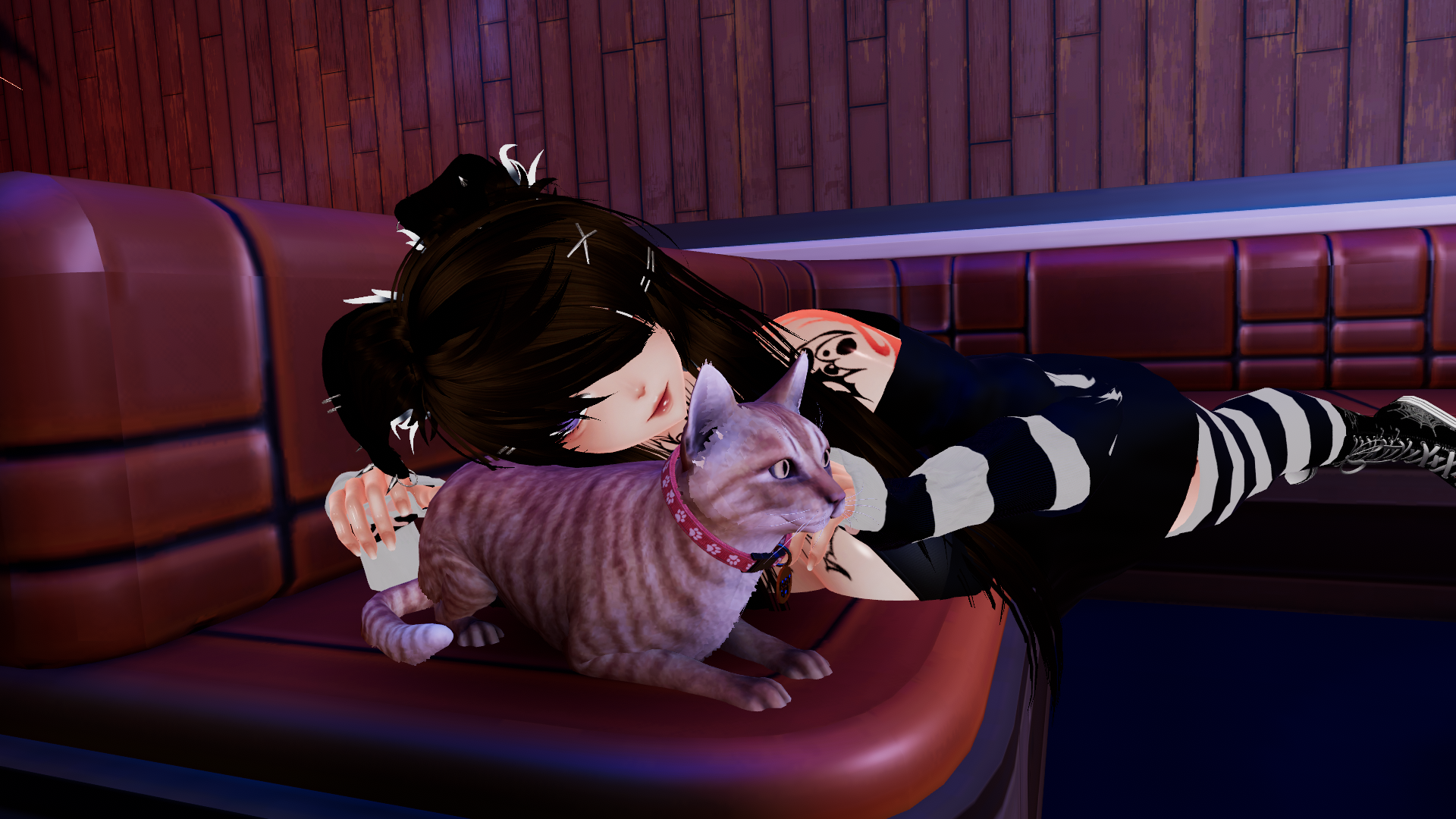 Elvira - PC/Quest | Goloco | VRChat | Custom Clothes are available