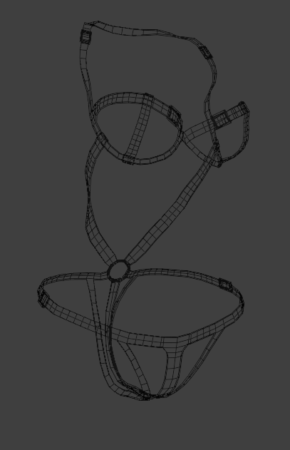 Goth Strap Underwear | E-Girl Vrbase