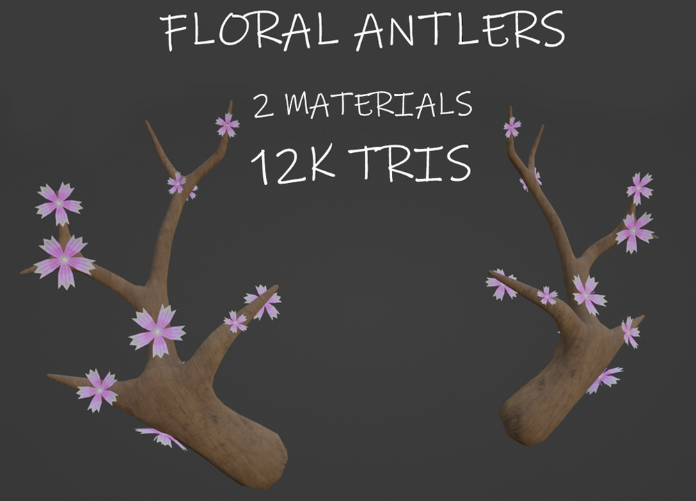 Floral Antlers