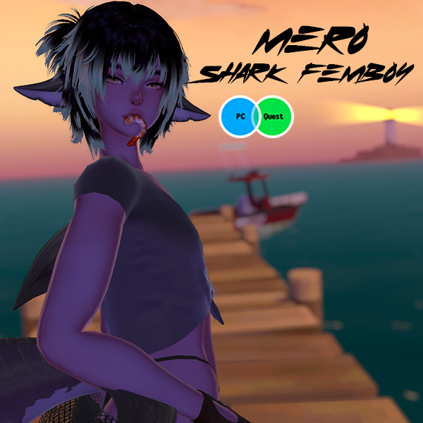 Mero: femboy/female shark