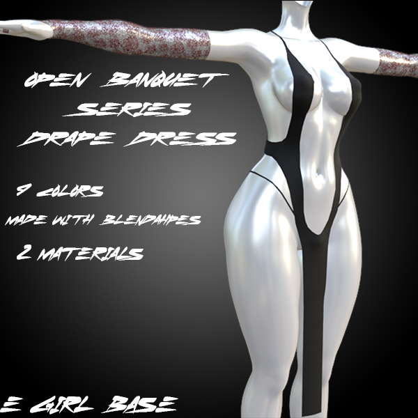 Open Banquet Series: Drape Dress