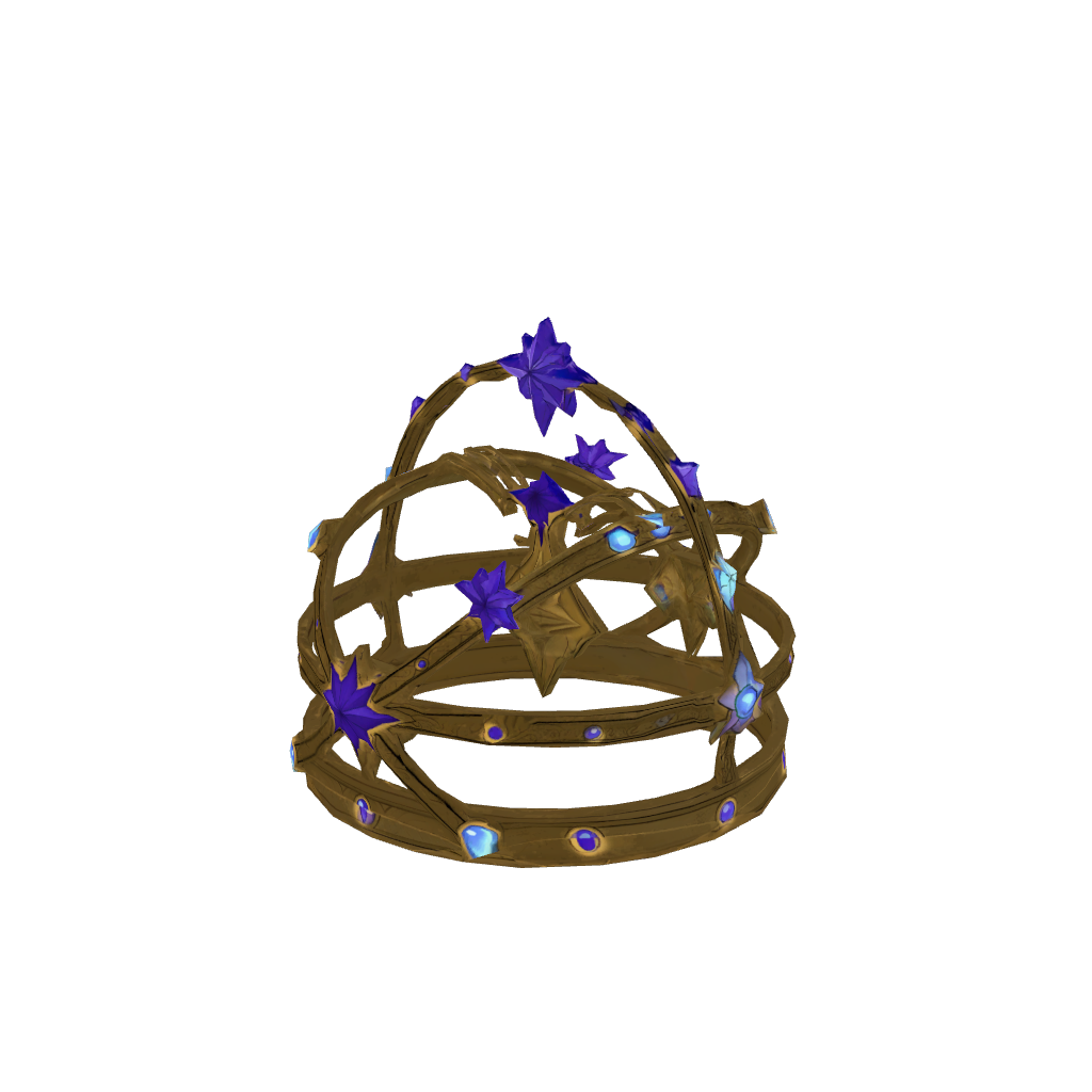 [3D Prop] Astral Star Crown