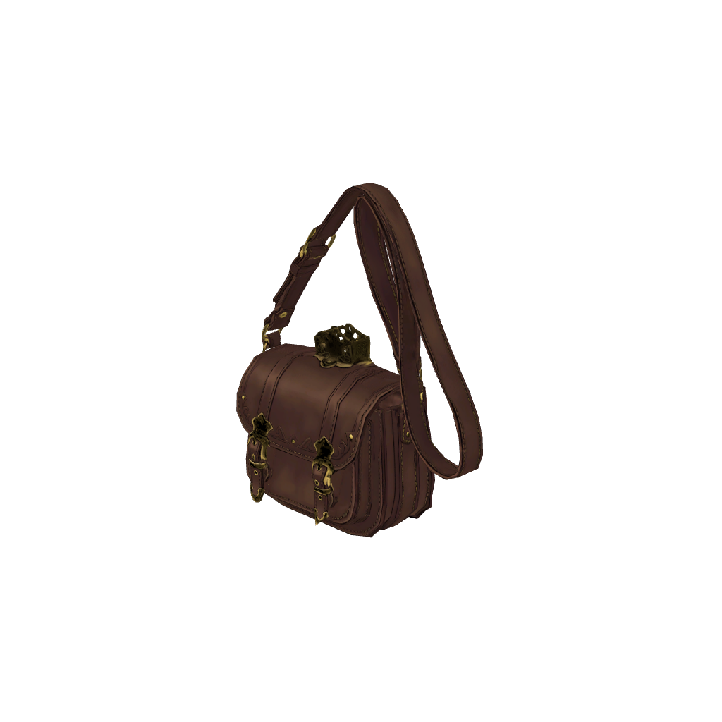 【3D Prop】Magic Spellbook Shoulder Pouch