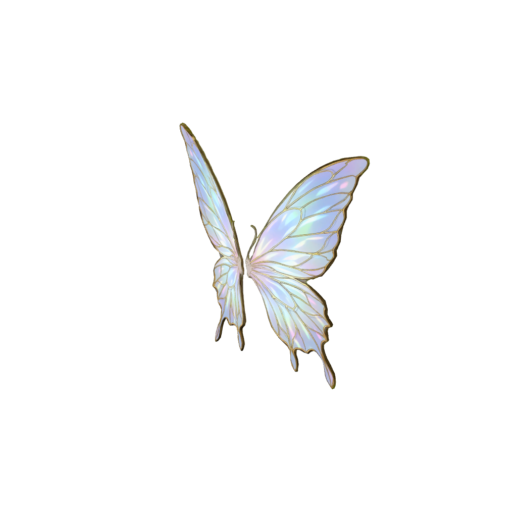 【3D Prop】Glowing Fairy Wings