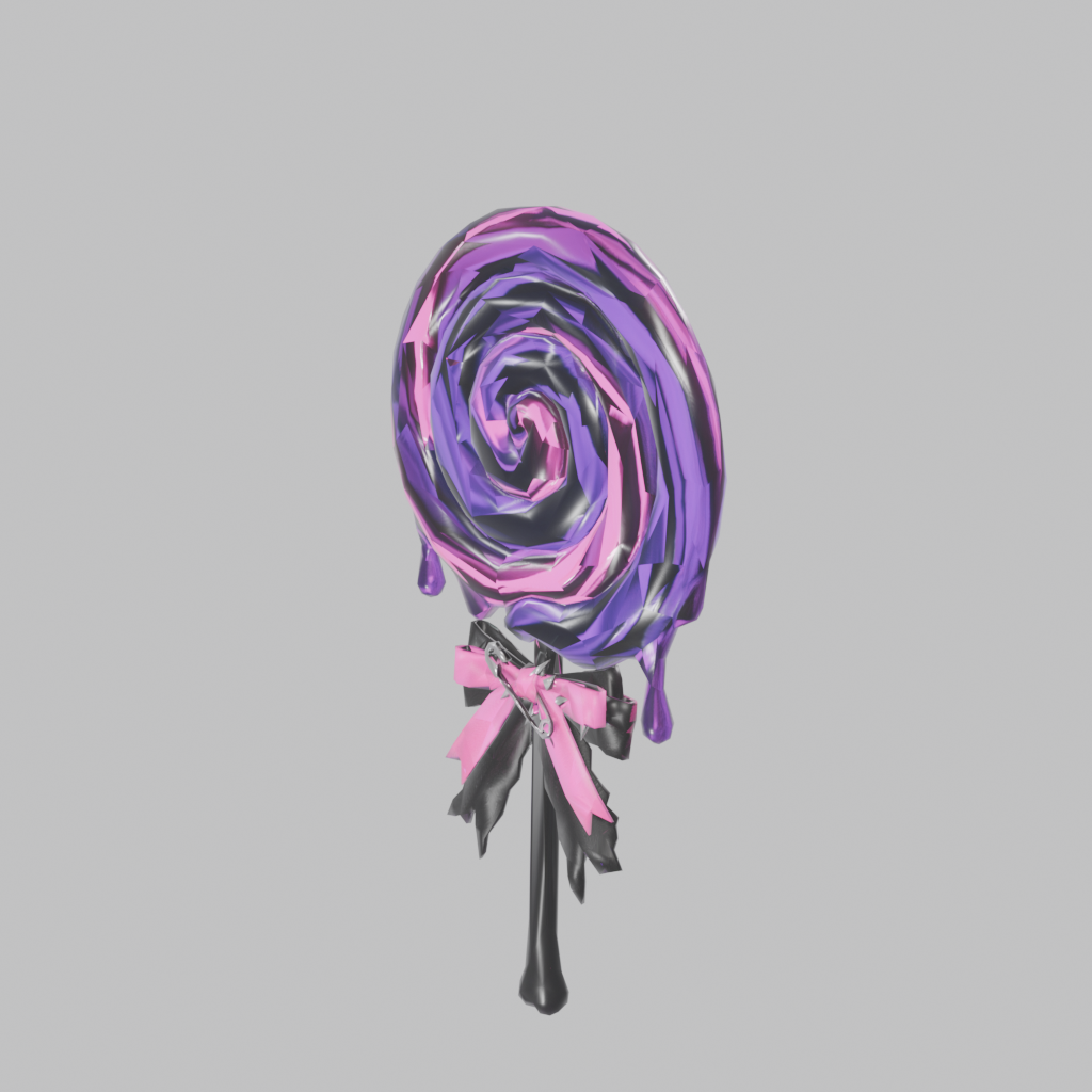 [VRChat Prop] Melty Poison Candy / とろける毒キャンディ