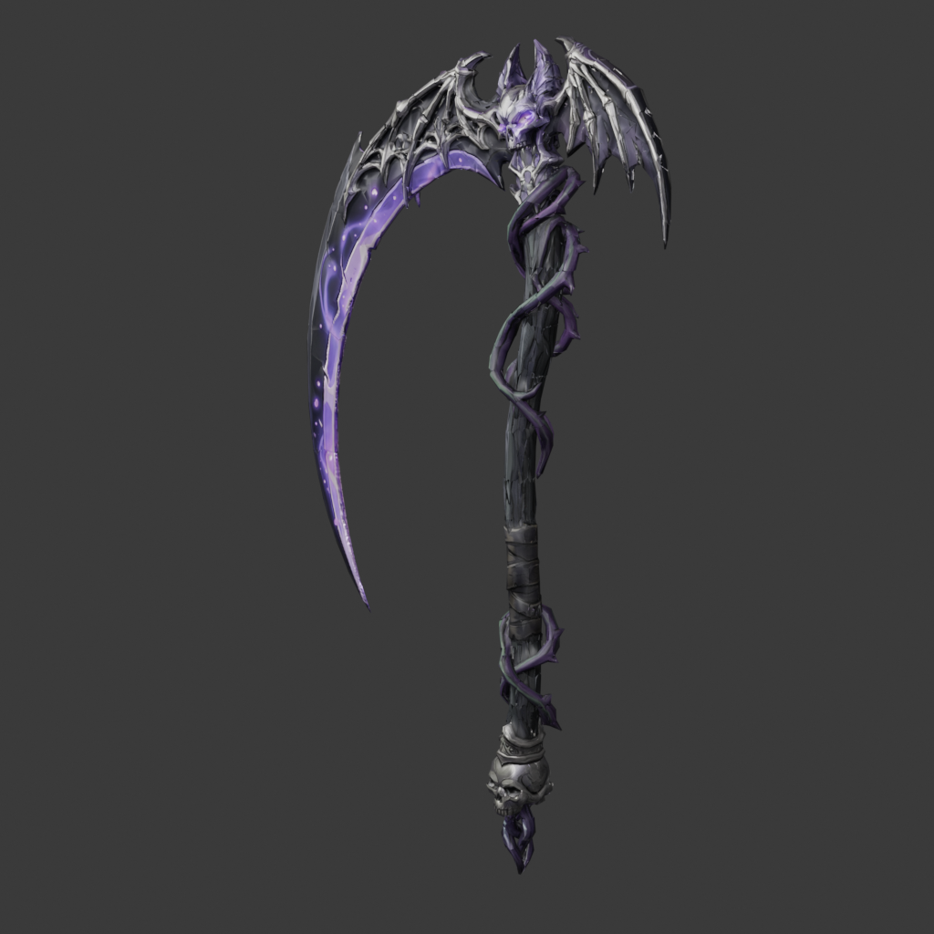 [VRChat Weapon] Reaper's Soul Scythe / 【VRChat向け武器】死神の大鎌