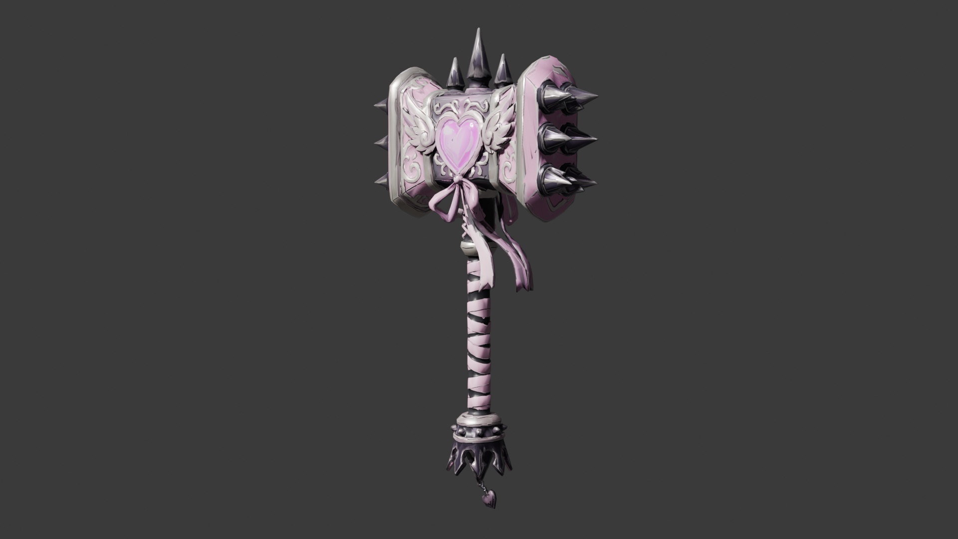 [VRChat Weapon] Magical Executioner Hammer / 魔法少女の処刑デカハンマー
