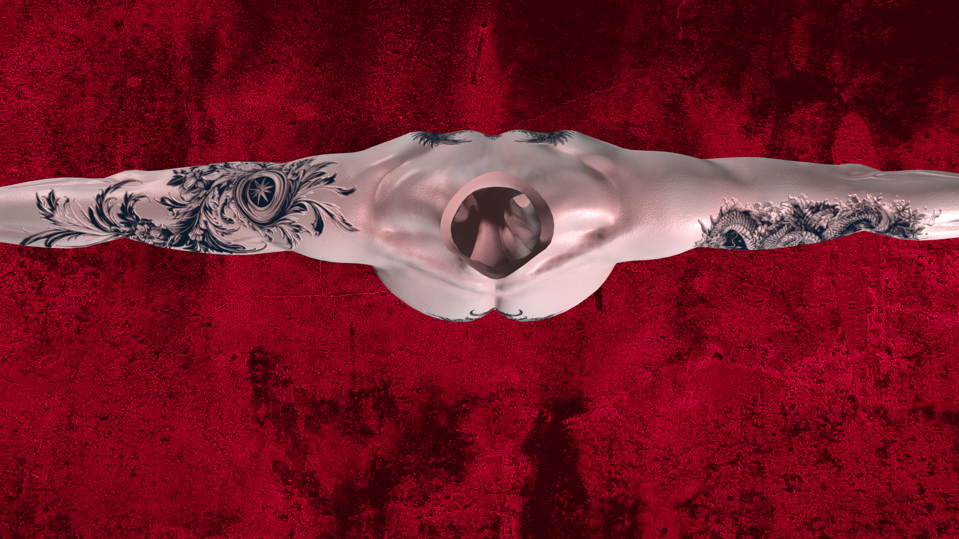 Tattoo Decal For Male VR Eboy Base