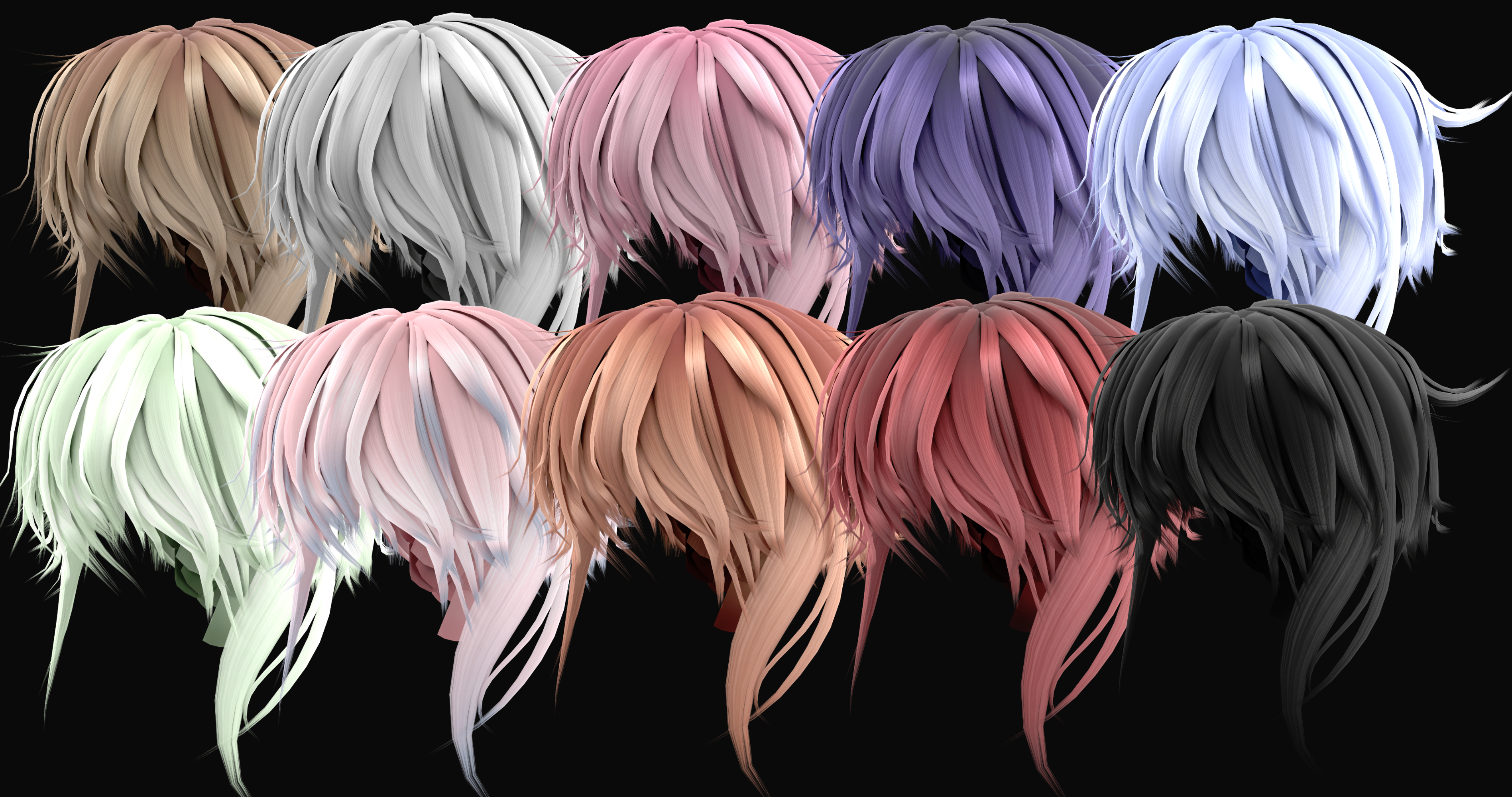 Shizuku — 4 Variant pack