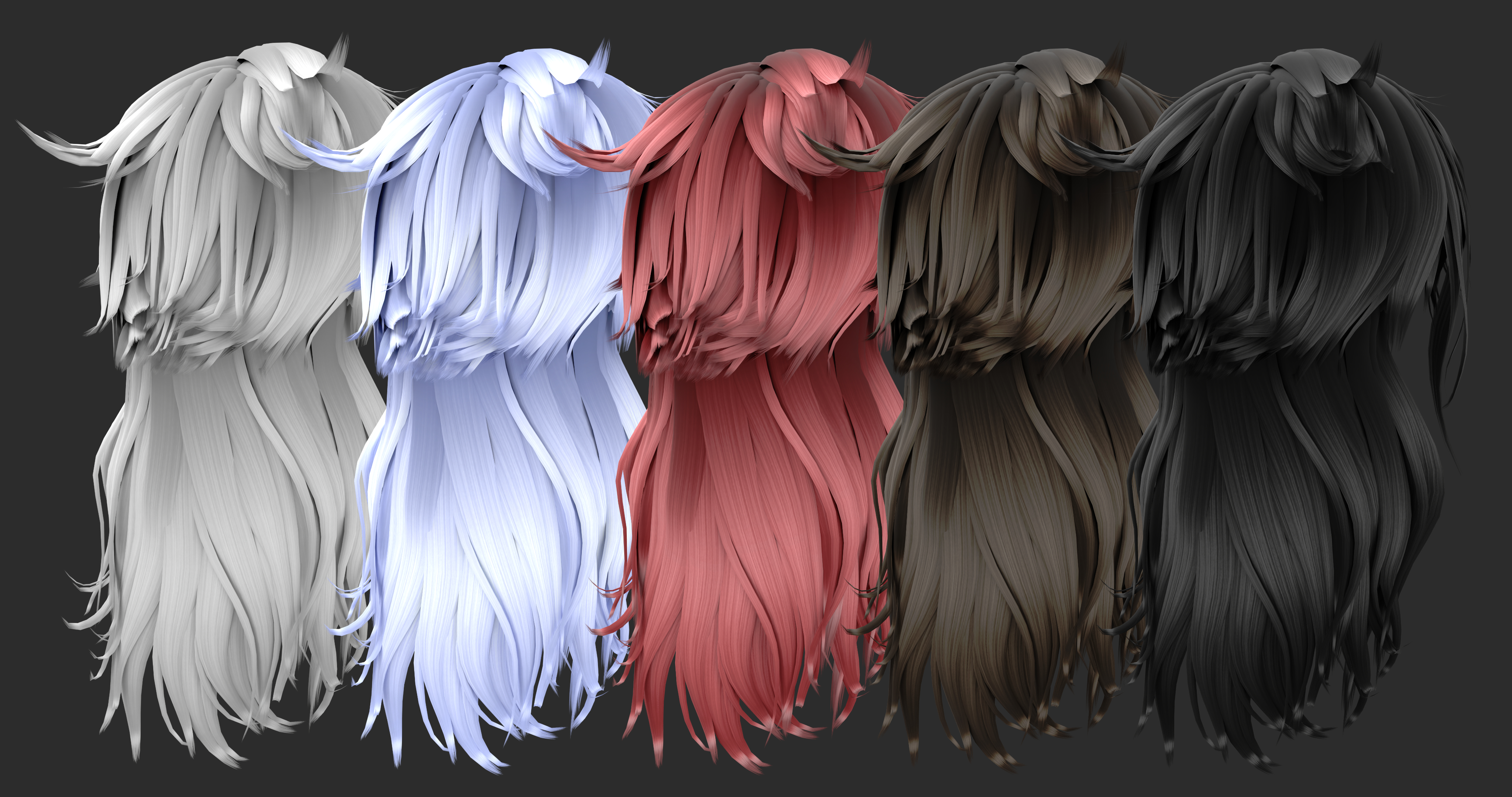Shizuku — 4 Variant pack