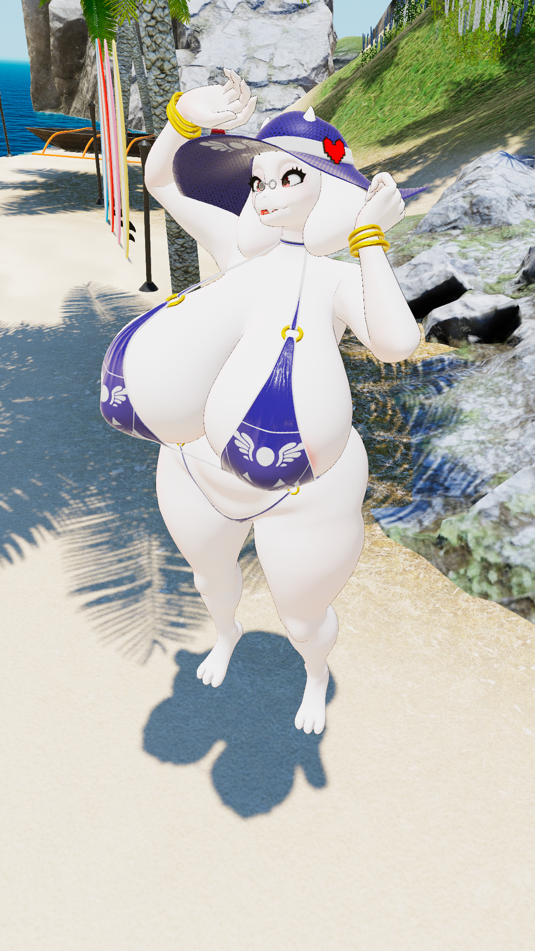 Bom Toriel Bikini Asset (VRC PC)