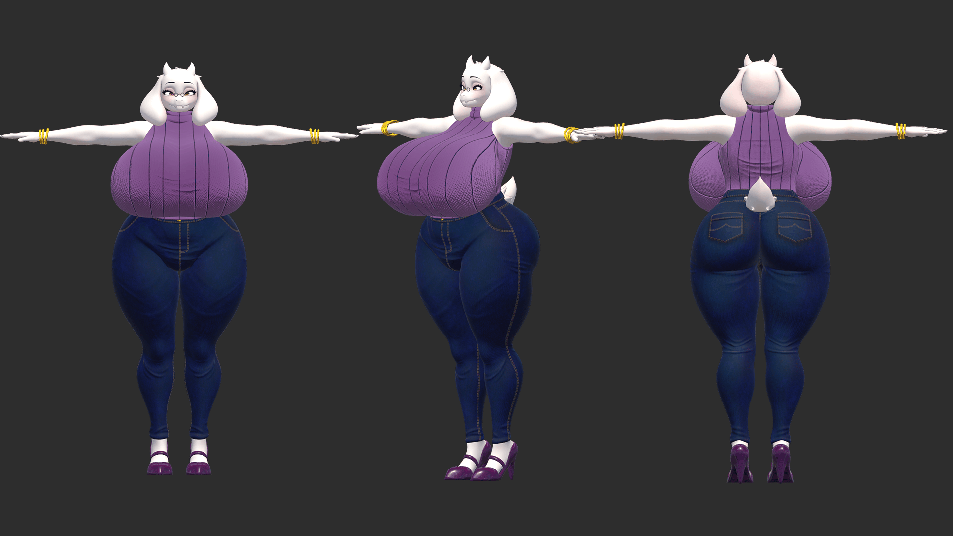 Bom Toriel Casual Outfit Asset DLC (VRC PC)