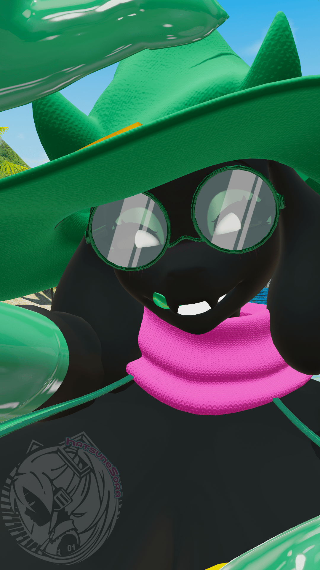 Fem Ralsei Cosplay for Bom39 Toriel DLC (VRC PC)