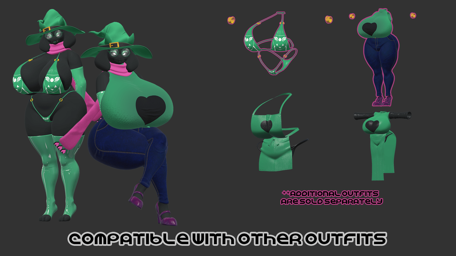 Fem Ralsei Cosplay for Bom39 Toriel DLC (VRC PC)
