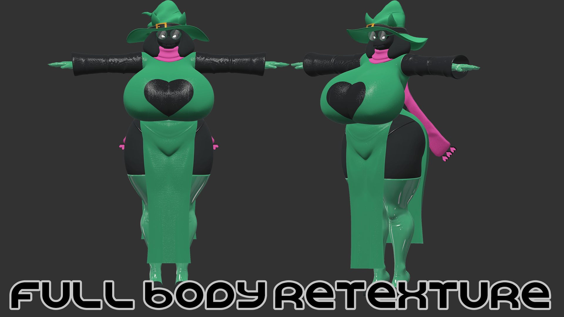 Fem Ralsei Cosplay for Bom39 Toriel DLC (VRC PC)