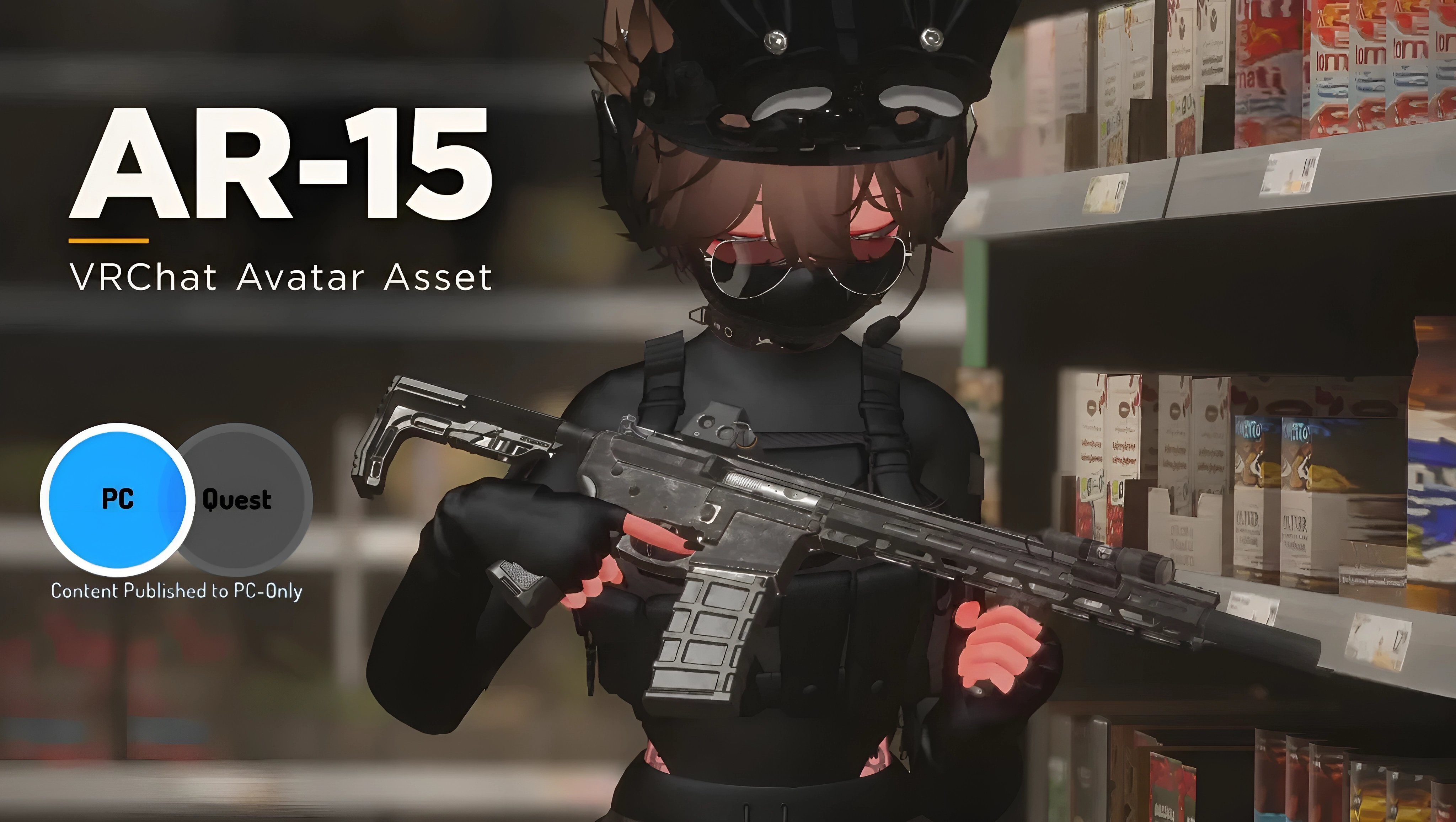 AR-15 | VRChat Avatar Asset