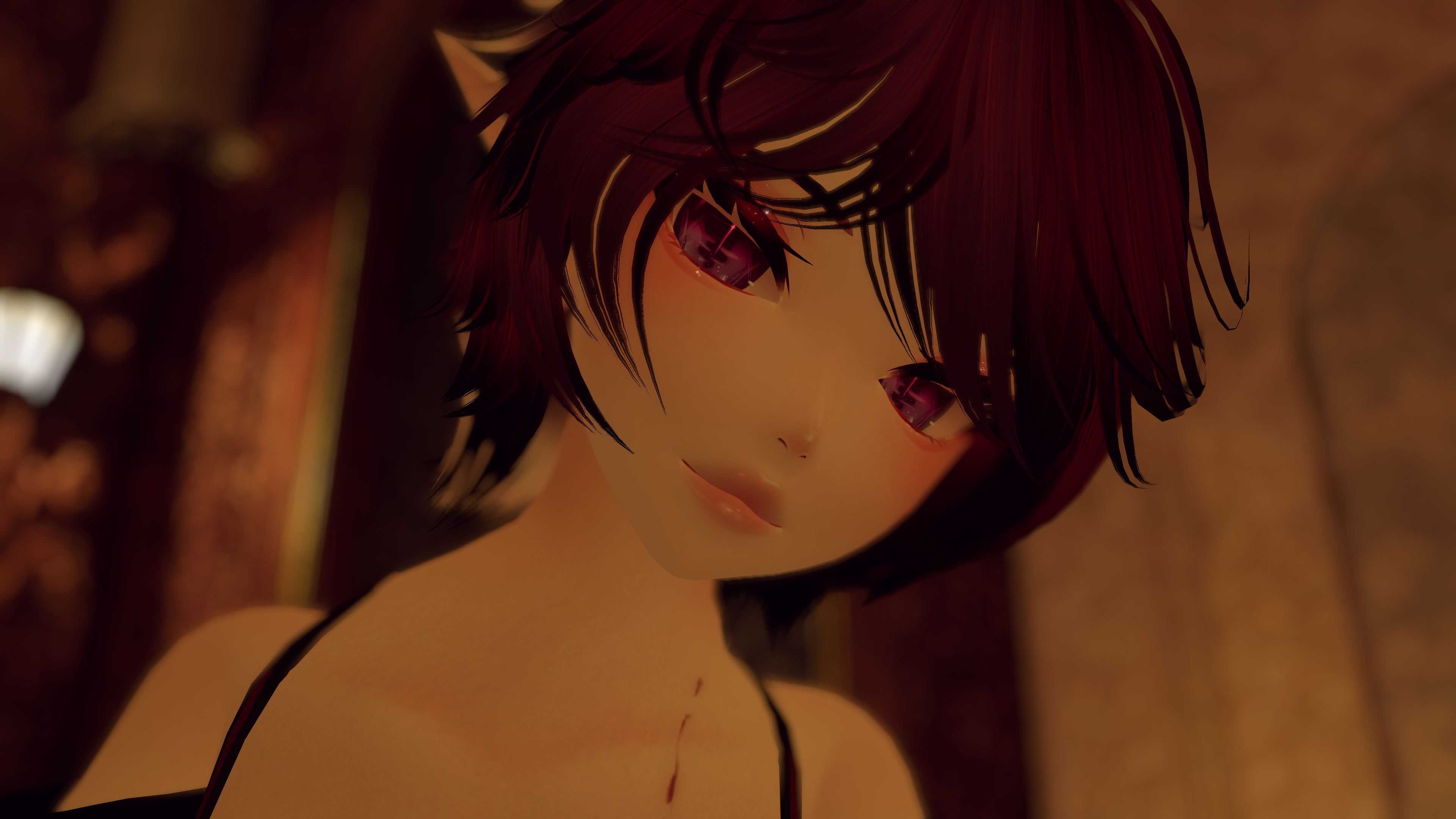 Vampire Makeup for Starlight Head