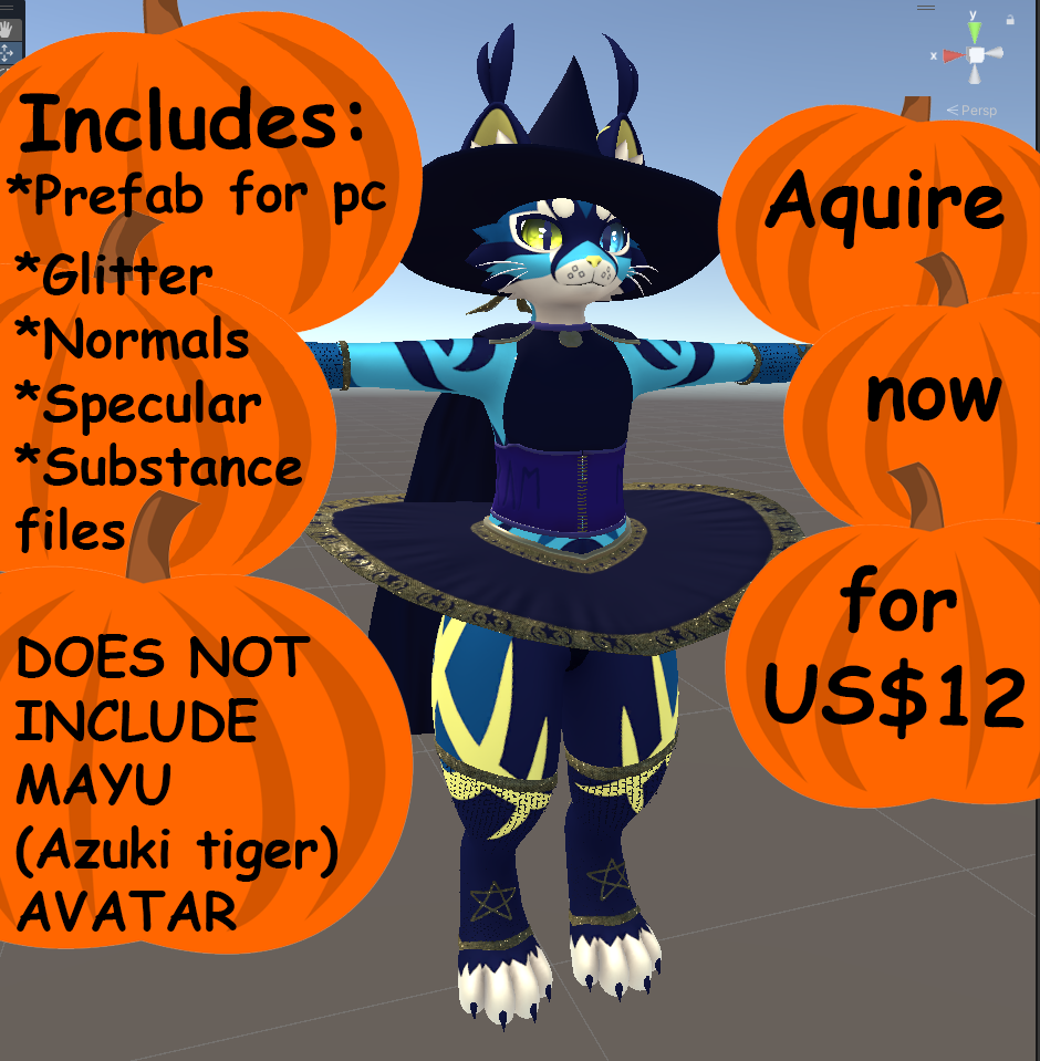 Witch Outfit for Mayu