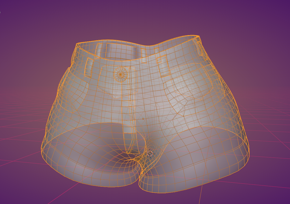 DENIM JEANS SHORTS for UTA, Foundry, ZinFit, Panda Bases