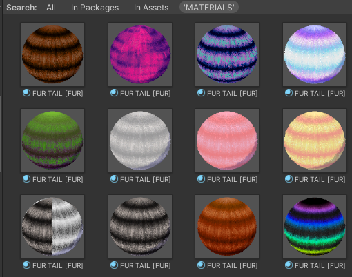 RACCOON EARS AND TAILS SET by VIX w/FUR SHADER!