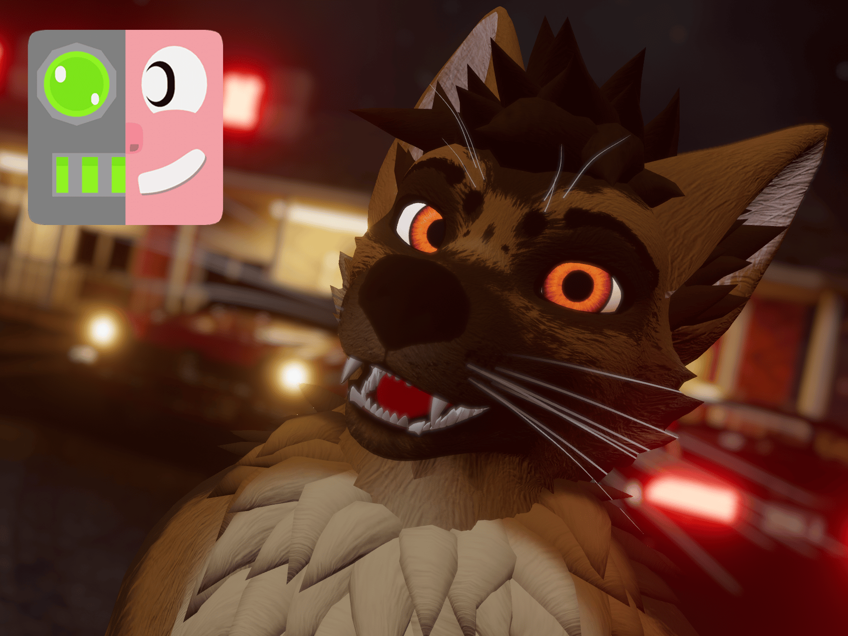VRChat Face Tracking | Canis Woof - Revamped by Archie