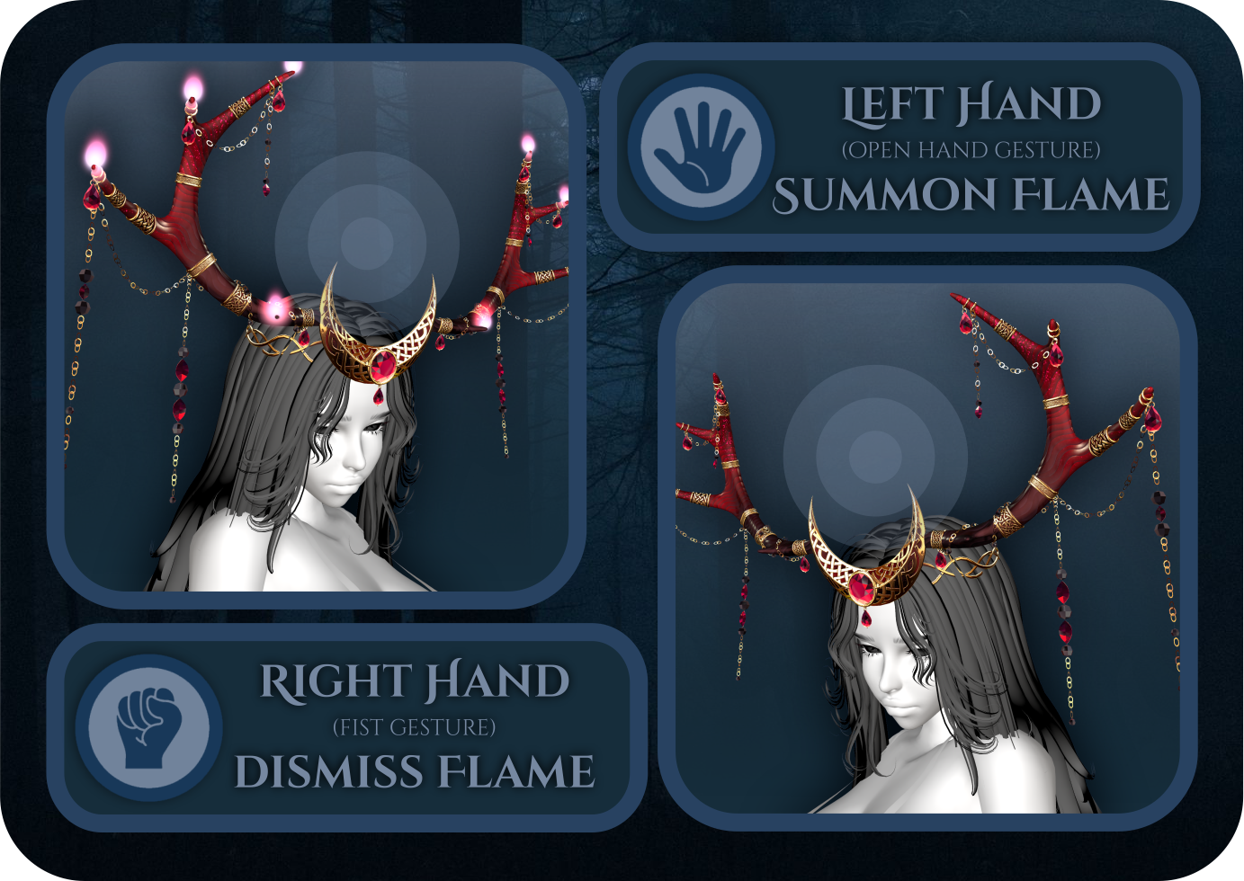 Hornveil Tiara