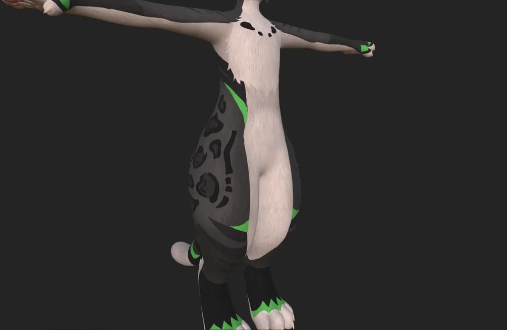 Mayu Fur Detail (Normal Map)