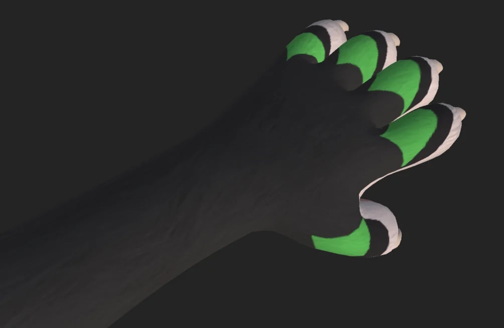 Mayu Fur Detail (Normal Map)